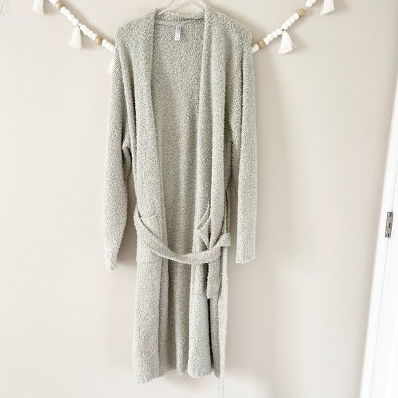 SKIMS Other - SKIMS Cozy Knit Robe Aqua 2x/3x